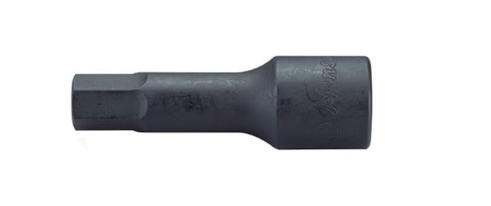 Socket 1/2" Black Hex 4mm HANS 40162MB04